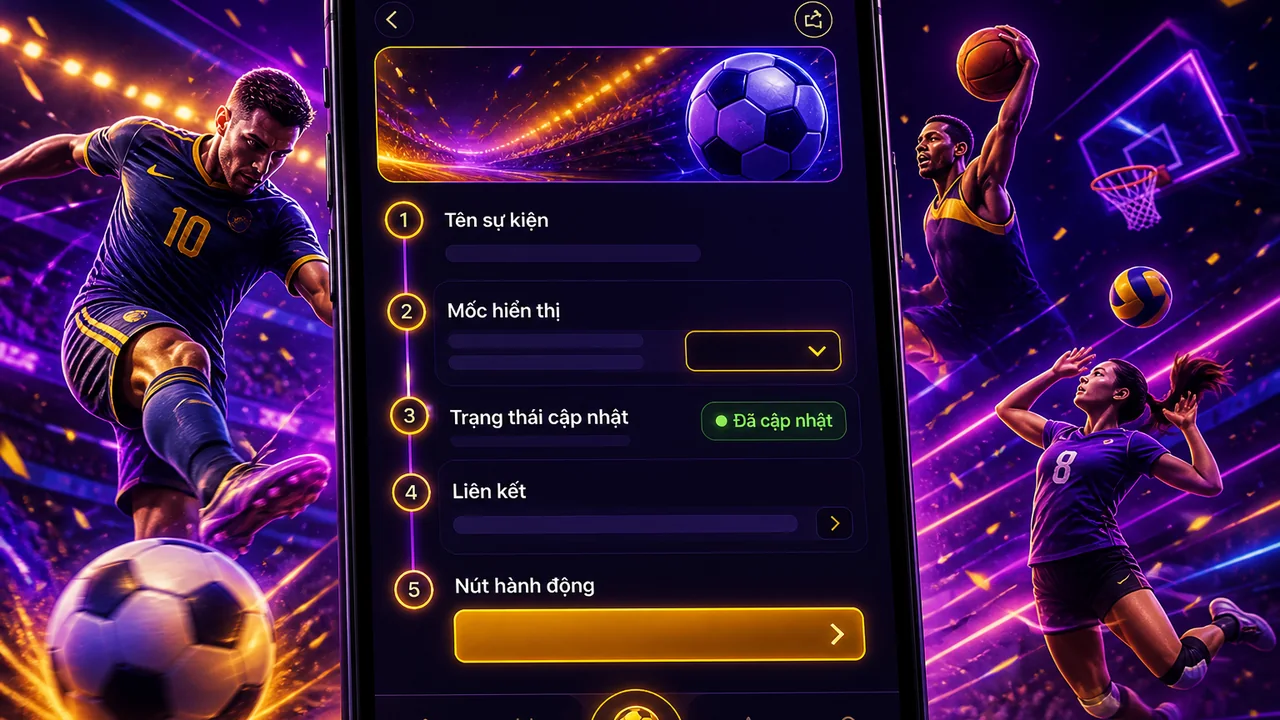 Đọc thẻ thể thao trên di động: 555win và checklist năm bước dễ nhớ