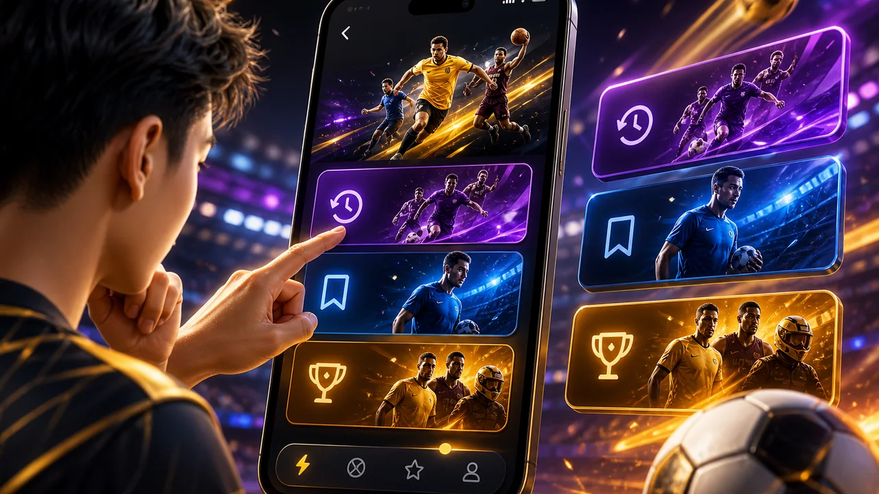 Xem lại tin thể thao trên điện thoại: 555win và ba lối quay về nội dung đã đọc